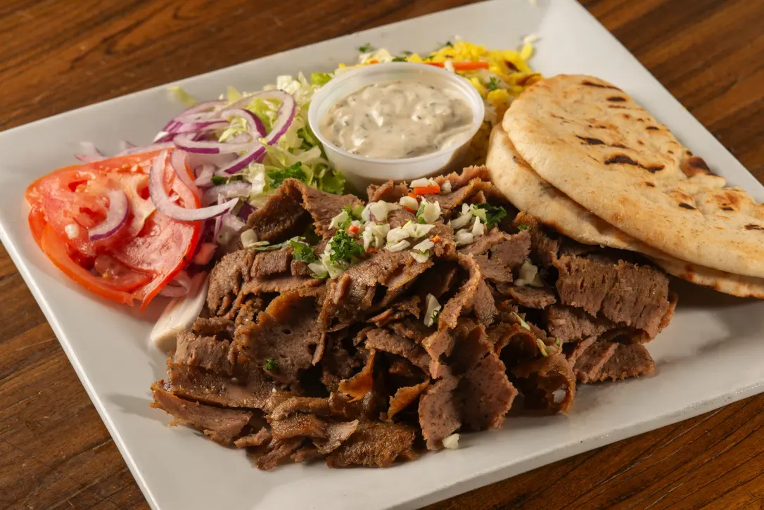 lamb gyro platter