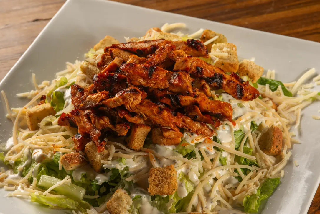 caesar buffalo chicken salad